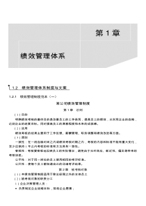 绩效考核制度及表格大全