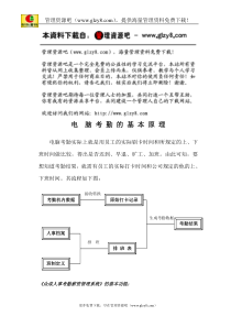 考勤的基本原理