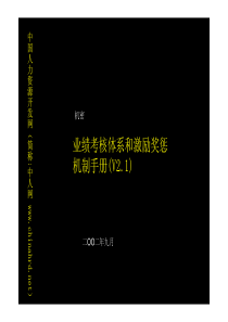 中国电信绩效考核和评估