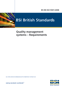 BS EN ISO 9001-2008 Quality management systems – R