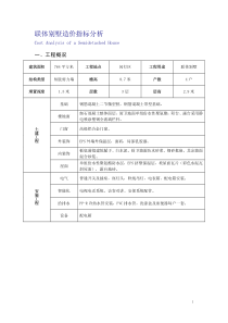 联排别墅造价分析