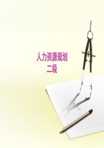 2企业人力资源管理师二级(人力资源规划)