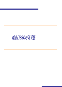 博意门BSC培训手册