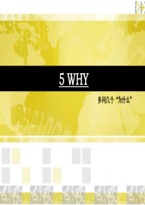 5WHY培训资料