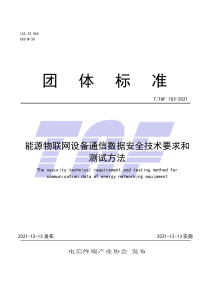 T∕TAF 103-2021 能源物联网设备通信数据安全技术要求和测试方法