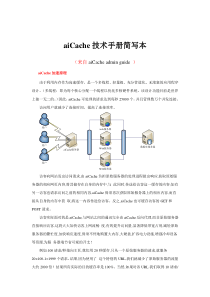 aiCache快速培训技术手册