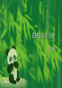 EMS培训胶片