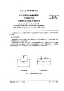 GBT 5594.4-1985 电子元器件结构陶瓷材料性能测试方法 介质损耗角正切值的测试方法