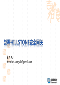 hillstone培训-网络攻击防御部分