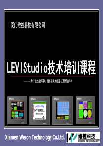 LEVIStudio技术培训课程