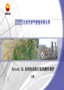 RotorkIQ系列电动执行机构培训