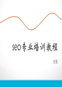 seo专业培训教程