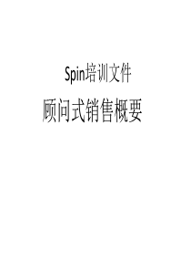 SPIN培训(KT)