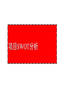 地产经典项目SWOT分析案例培训