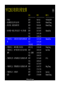 中国电信麦肯锡培训资料－2