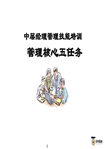 中层经理管理技能培训-PPT