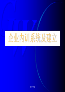 企业内训系统及建立(1)