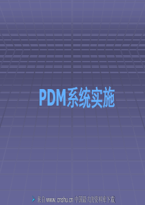 PDM系统实施(ppt 28)(1)