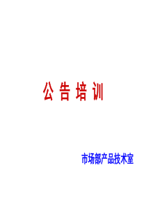 公告培训概要1124