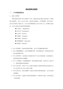 关于大众运维、数据运维培训资料及题库(CM接入、VOIP、IP部分)