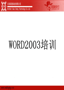 办公软件培训资料WORDppt