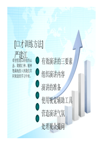 口才训练,演讲与口才之讲师培训