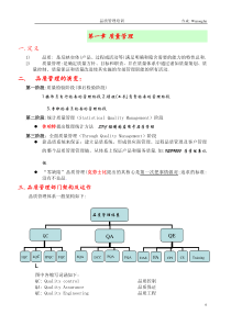 品管管理基础知识培训资料