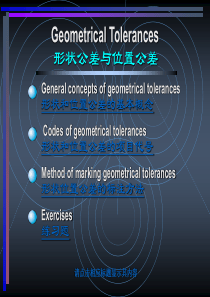 外资公司培训用的形状公差和位置公差的详解