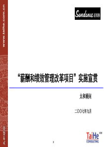 太和－圣德西实施-全员宣贯培训070911（PPT45页）