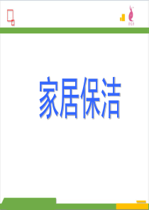 家居保洁培训（PPT48页)