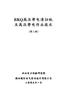 带电清扫作业培训资料