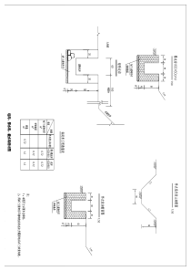 马路边沟、排水沟、截水沟设计图