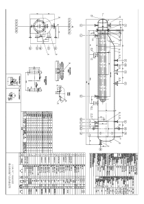 15万吨／年丁二烯抽提装置排出溶剂脱气加热器总图