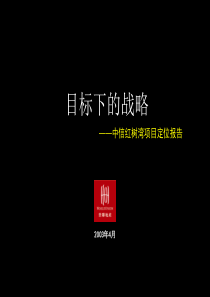 世联地产13年集体智慧(定稿)中信红树湾项目定位