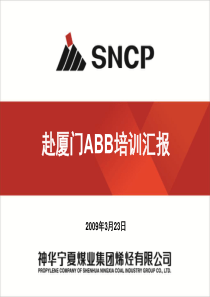 赴厦门ABB培训汇报材料