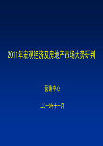 XXXX年宏观经济及房地产市场大势研判