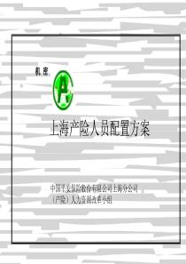 上海产险人员配置方案（PPT 41页）(1)