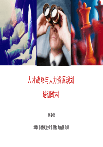 世捷-人才战略与人力资源规划