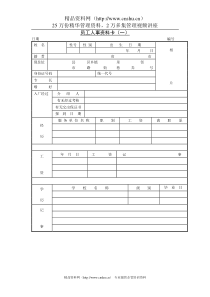 人事行政作业(流程和实用表格,共157页)