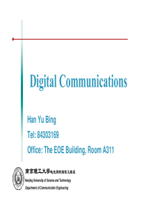 5DigitalCommunicationThroughBand-LimitedChannels