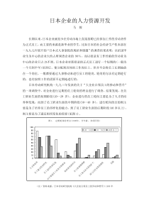 日本企业的人力资源开发