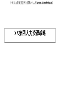 某集团人力资源战略（PPT106页）