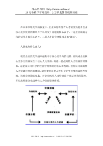 透视战略性人力资源分层管理模式