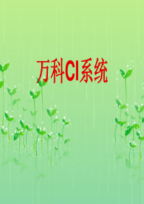 万科CI系统