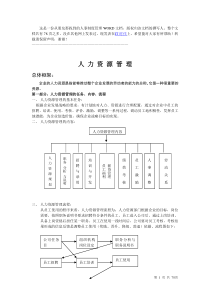 人力资源管理1(1)