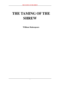 【英文原著类】thetamingoftheshrew