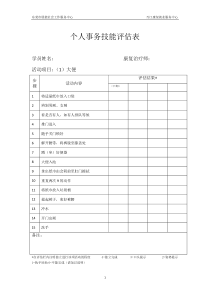 个人事务评定1到48项