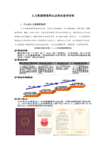 人力资源管理师认证培训宣传材料